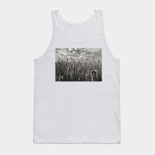 Dramatic Landscape Photography - Wheatfield in France Tank Top